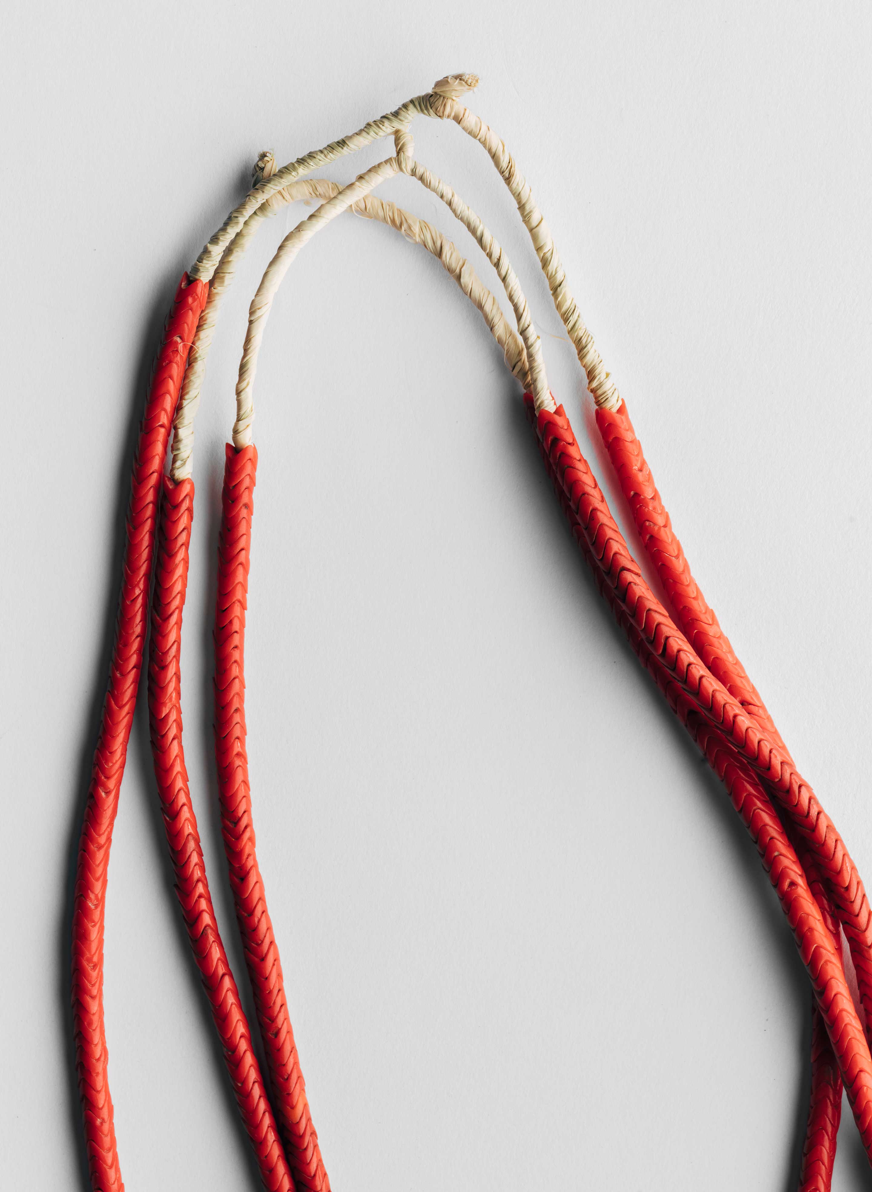 vintage african snake bead necklace - Image 3