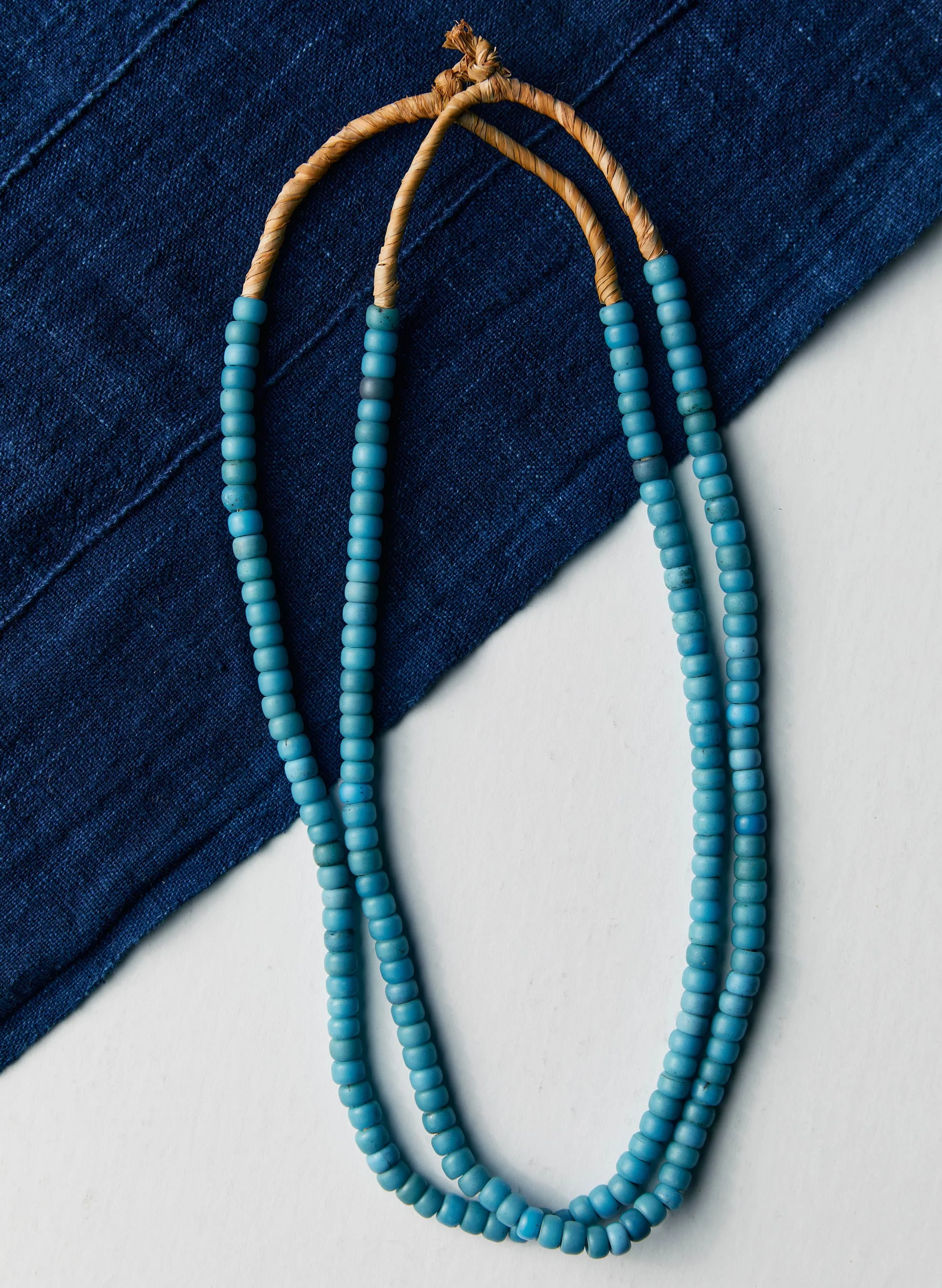 vintage aqua paderes necklace - Image 4