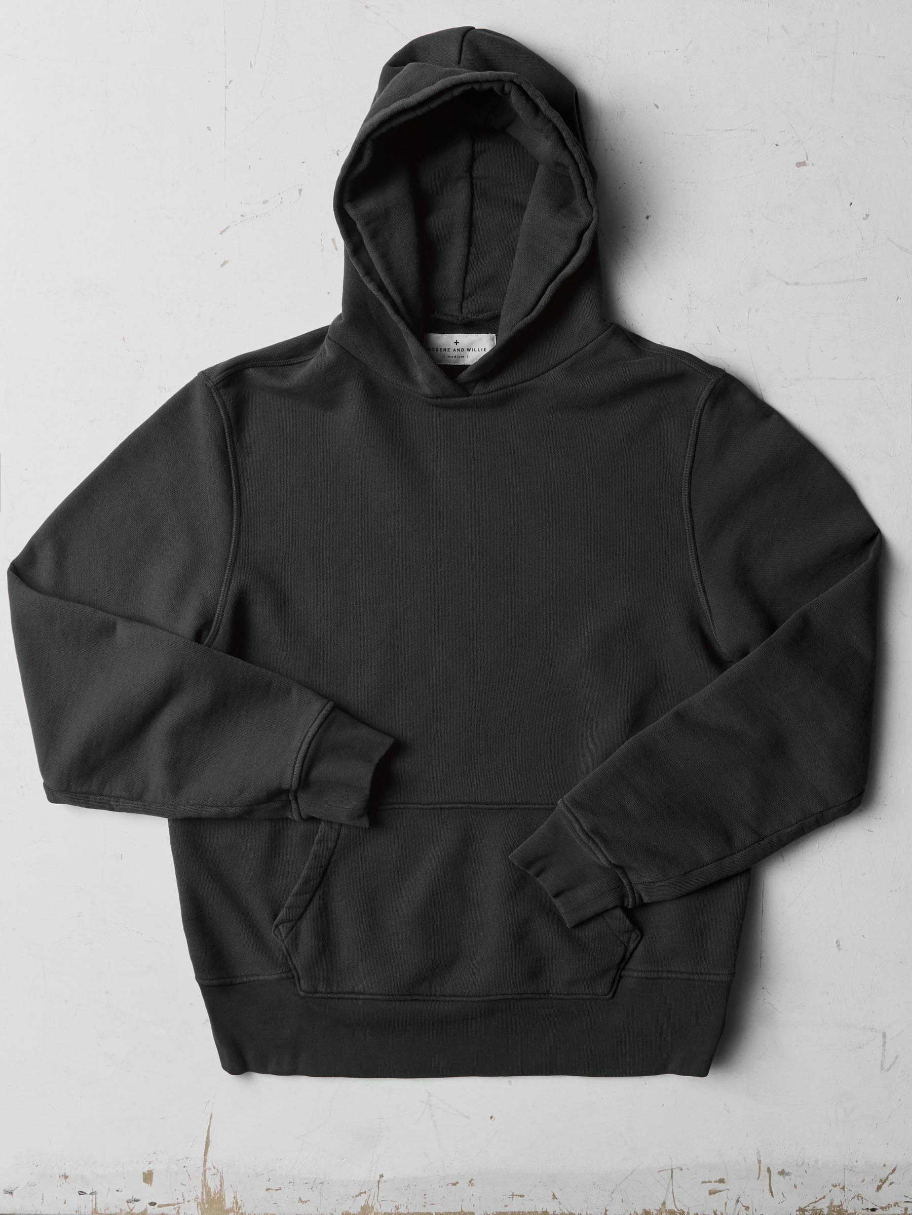 davenport hoodie in faded black - Image 3