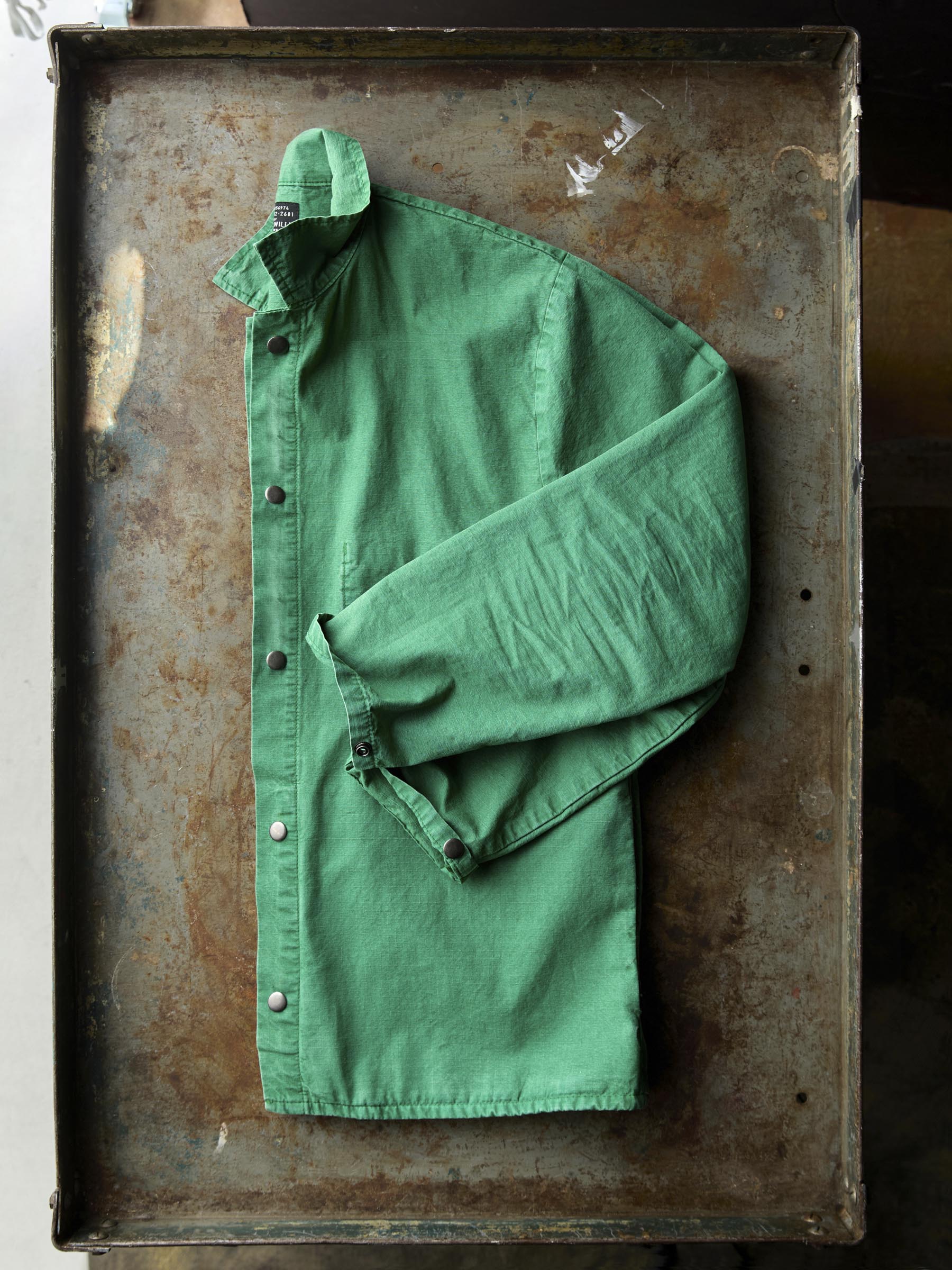 welder's jacket in seagreen ripstop - Image 8