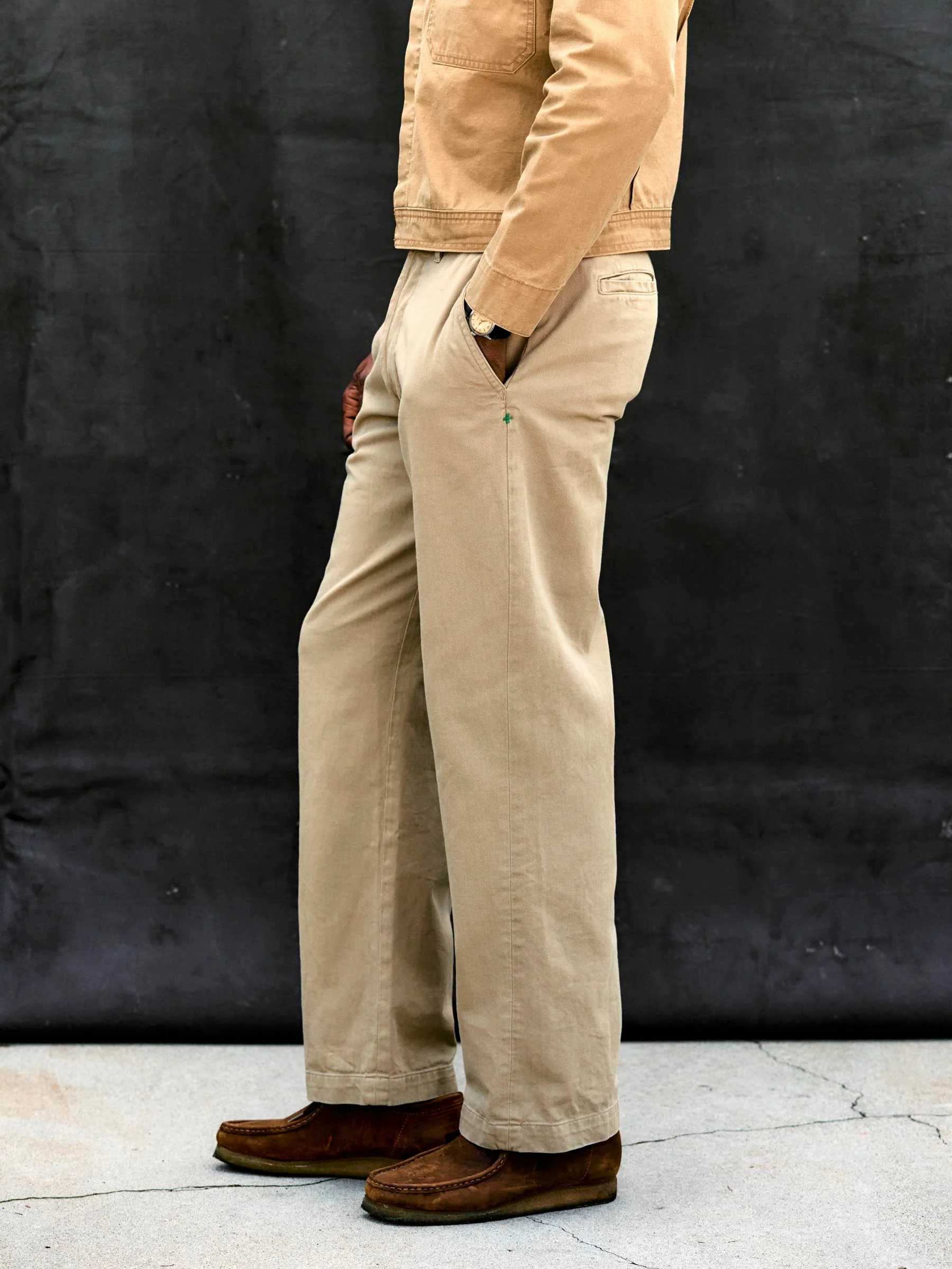 wilkison trouser in field tan - Image 6