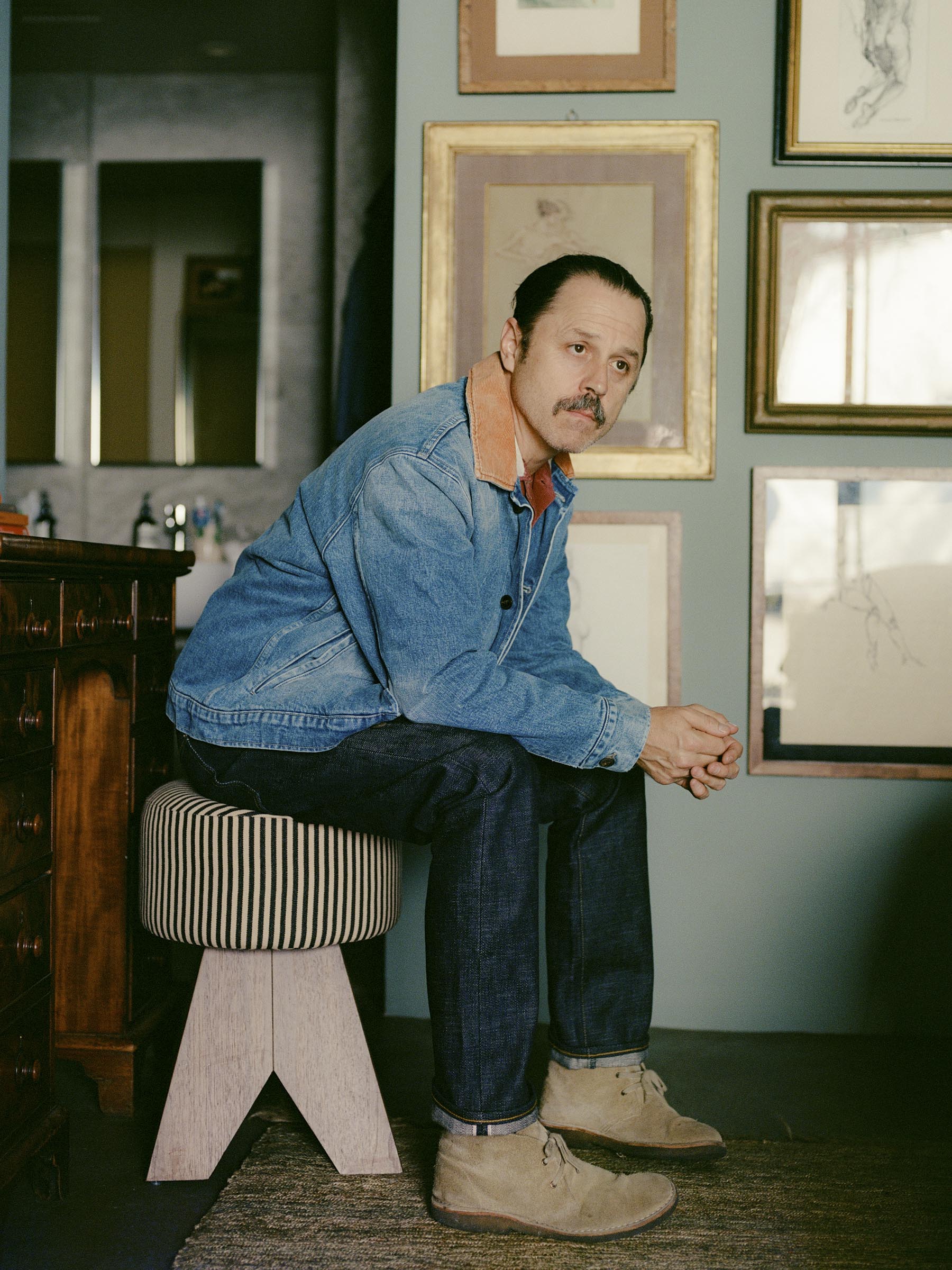 willie 20oz indigo rigid - Image 5