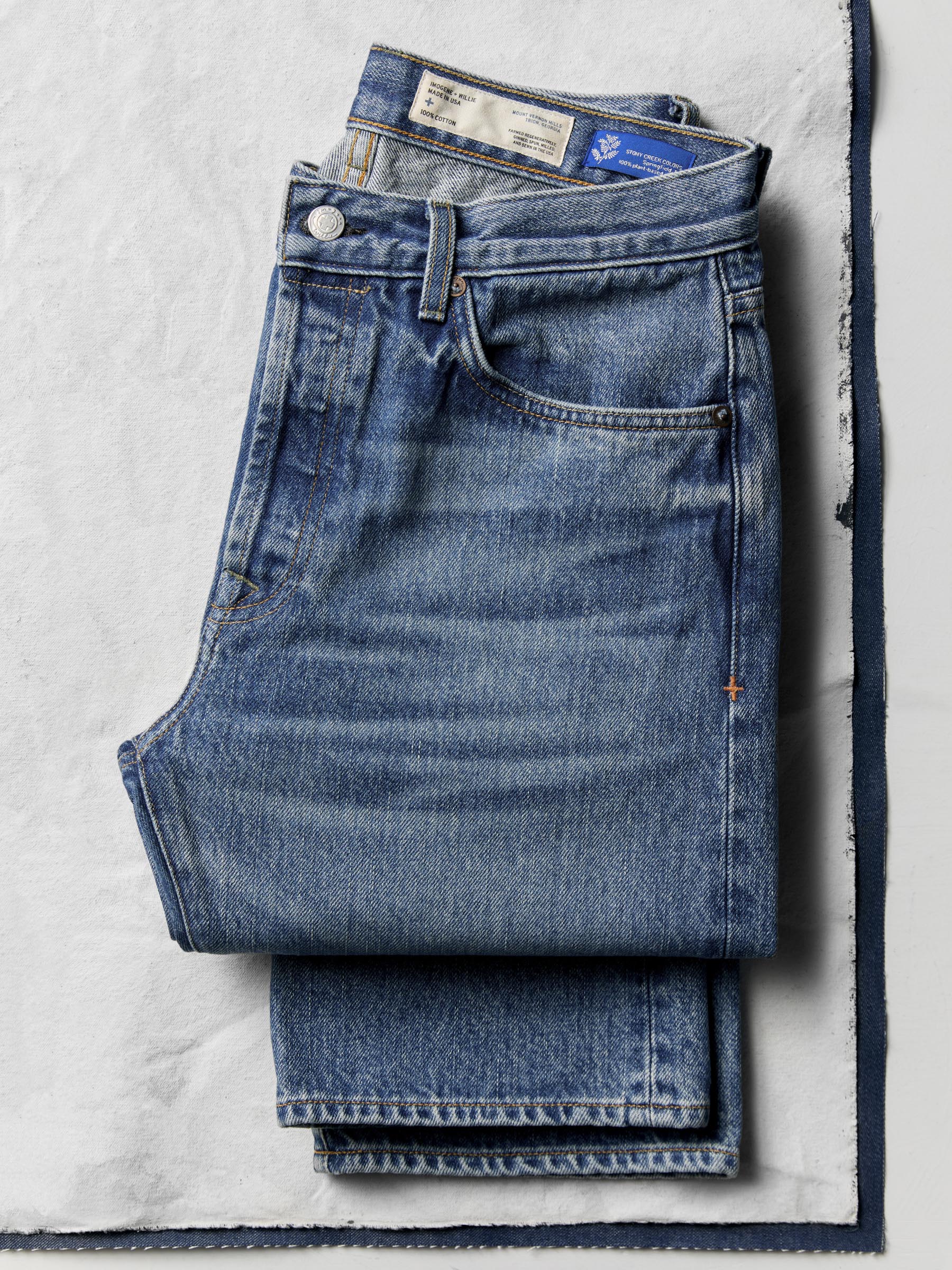 willie washed natural indigo - Image 6